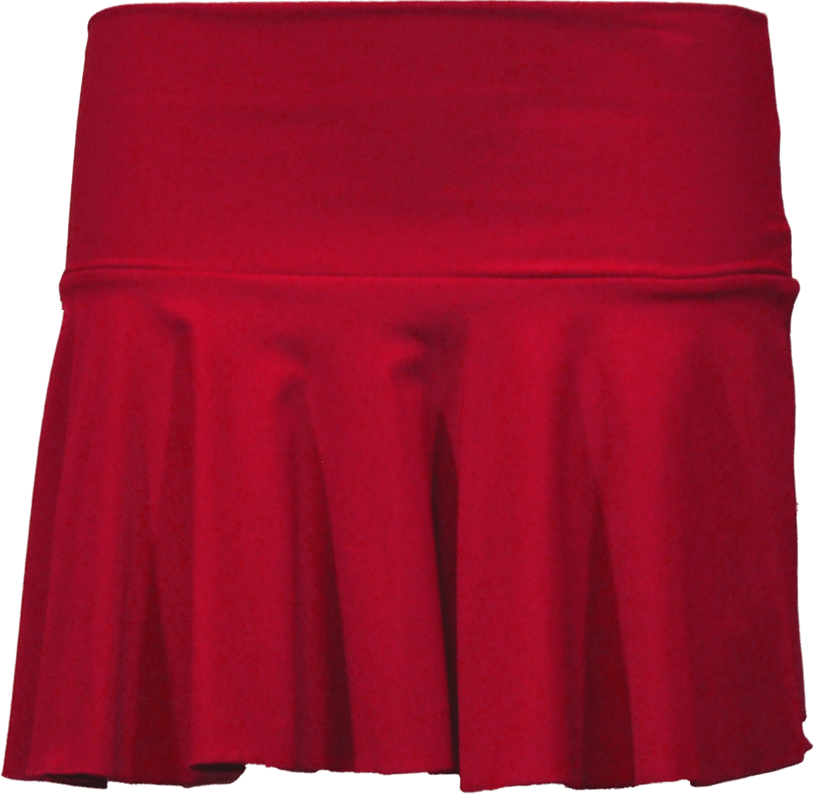 Ruffle Skirt - Red - FINAL SALE - DM Fashion