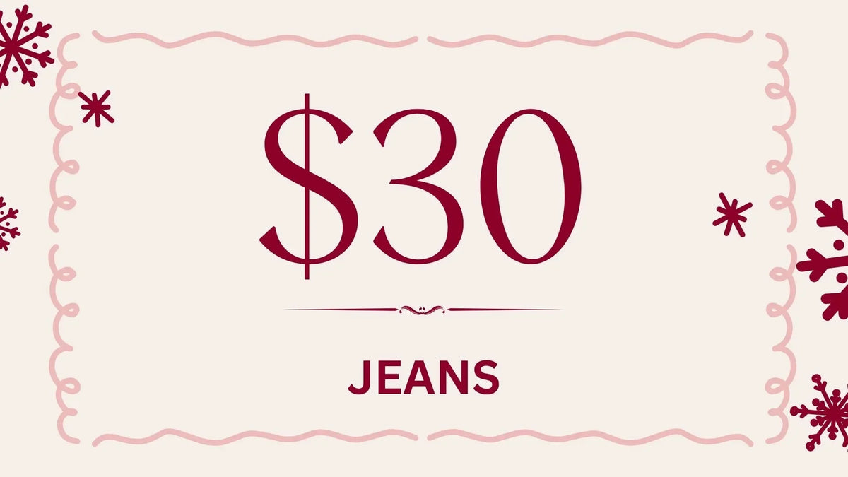 $30 Jeans