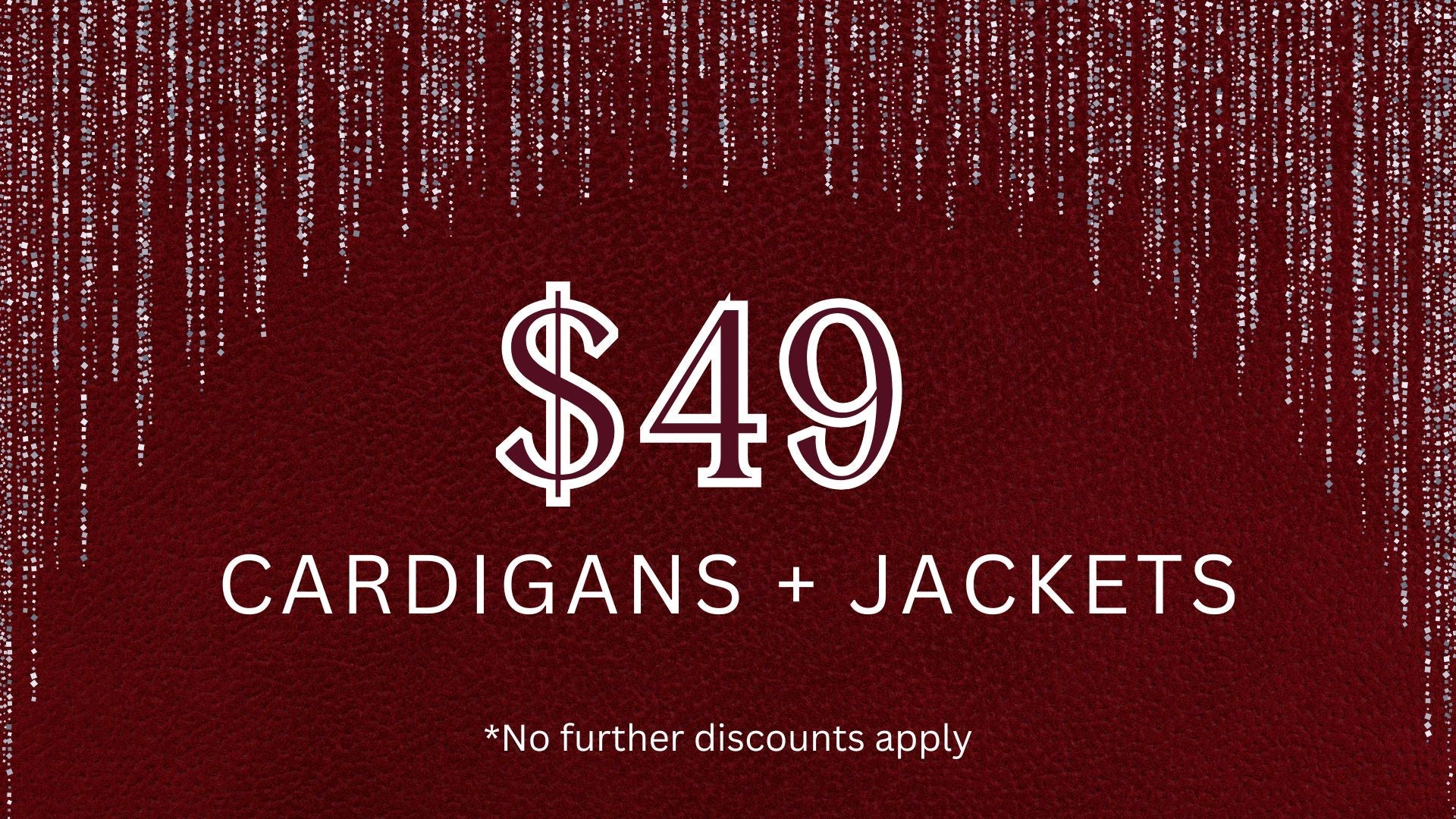 $49 Cardigans & Jackets