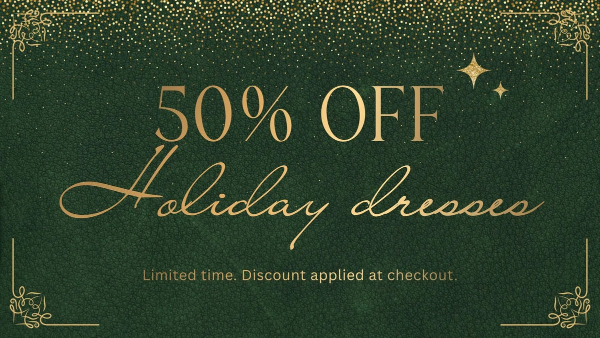 50% off DM Holiday Dresses