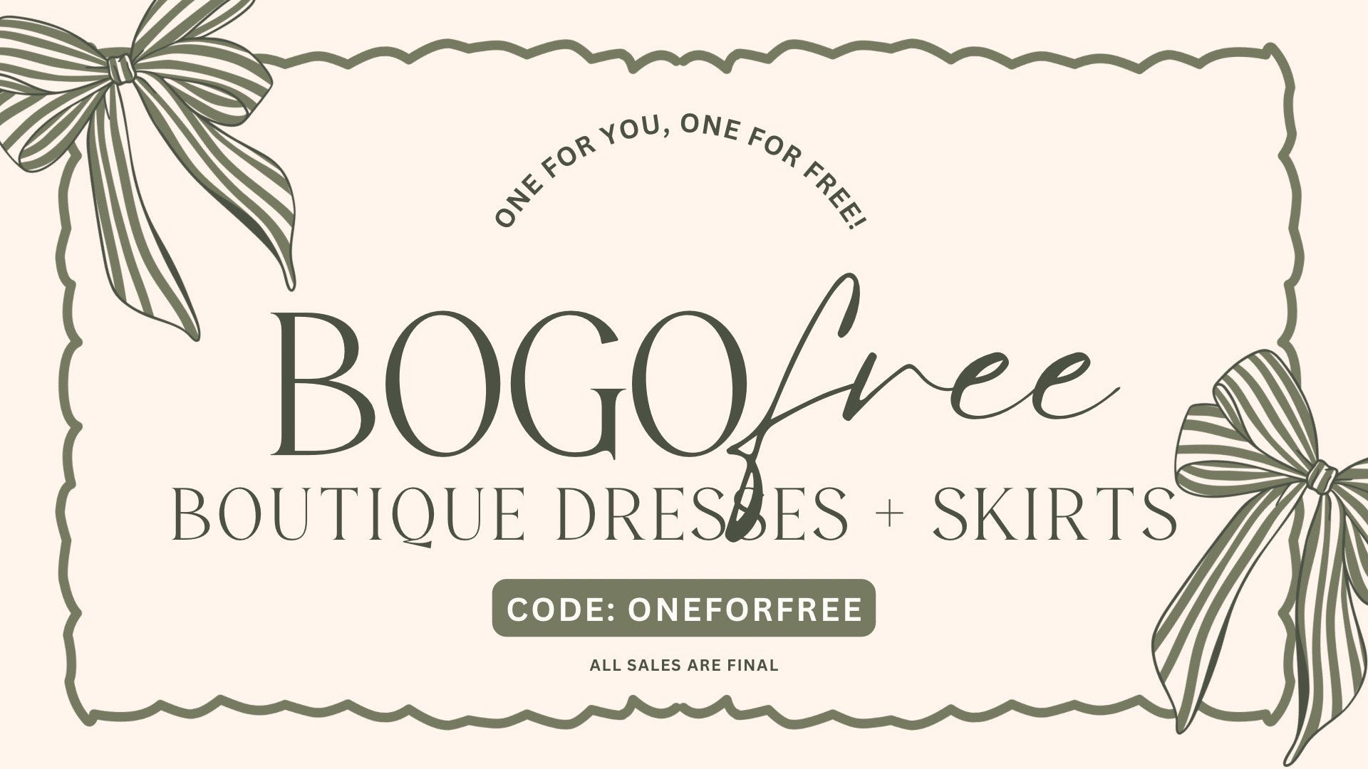 BOGO Boutique Dresses + Skirts