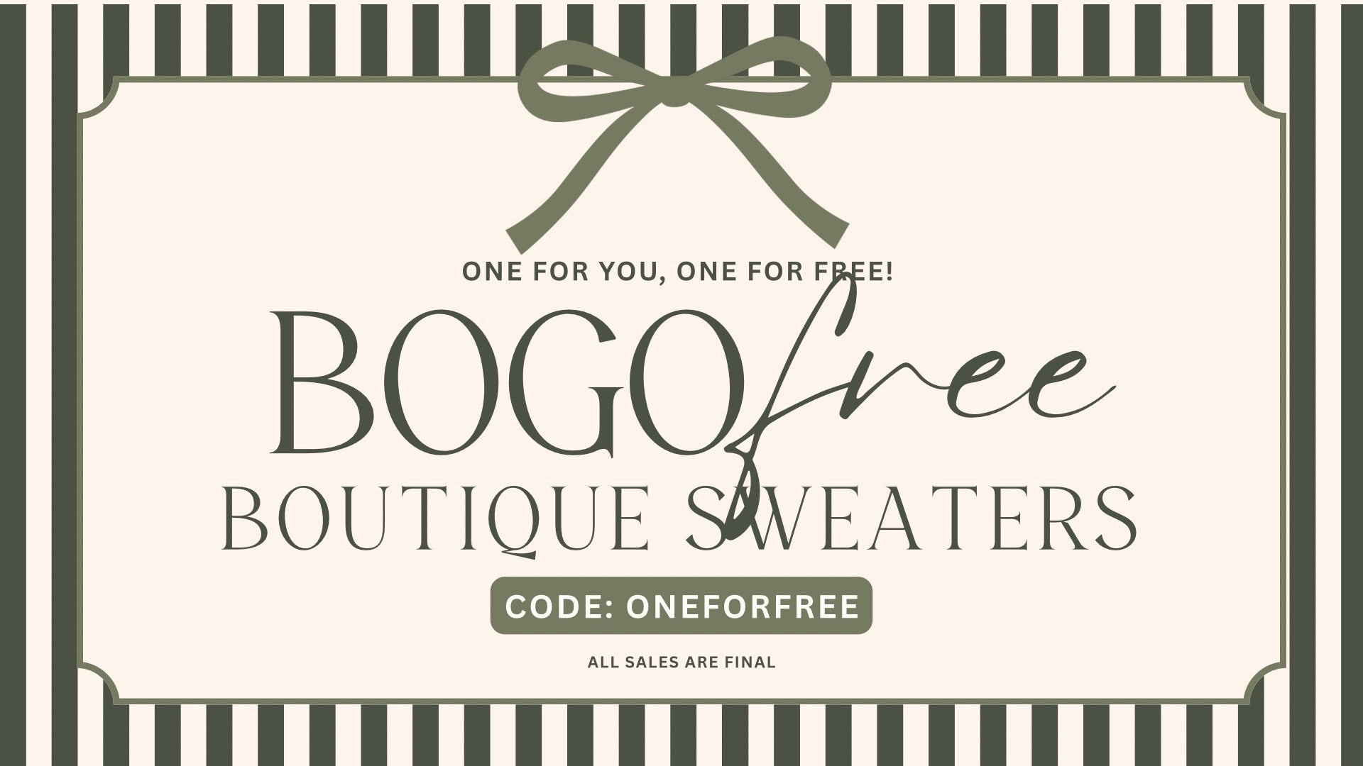 BOGO Boutique Sweaters