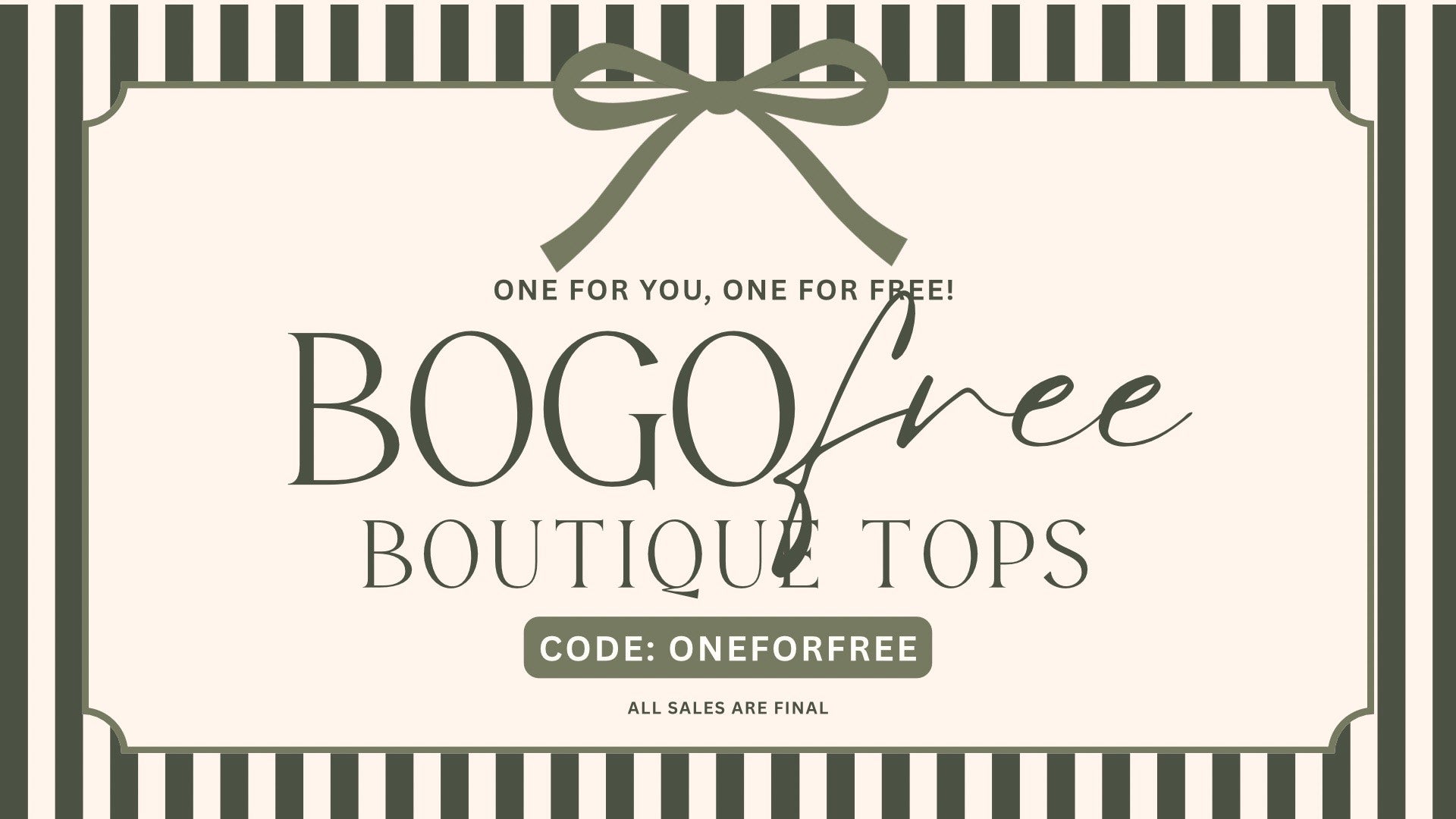 BOGO Boutique Tops