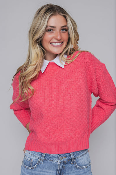 Paint the Town Pink Sweater