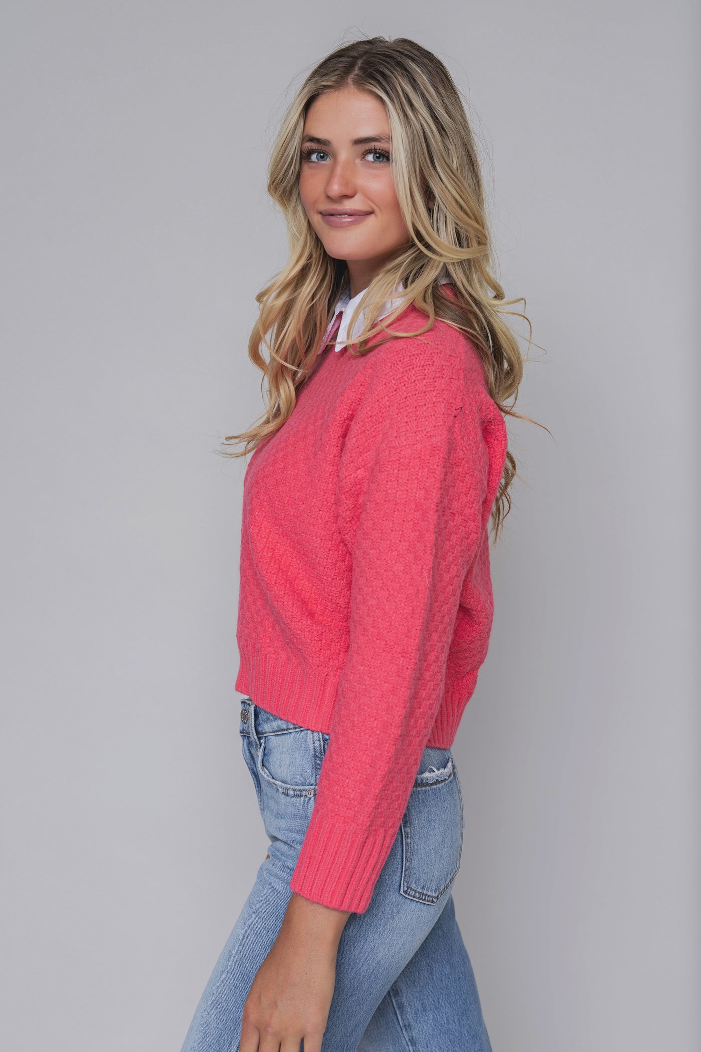 Paint the Town Pink Sweater