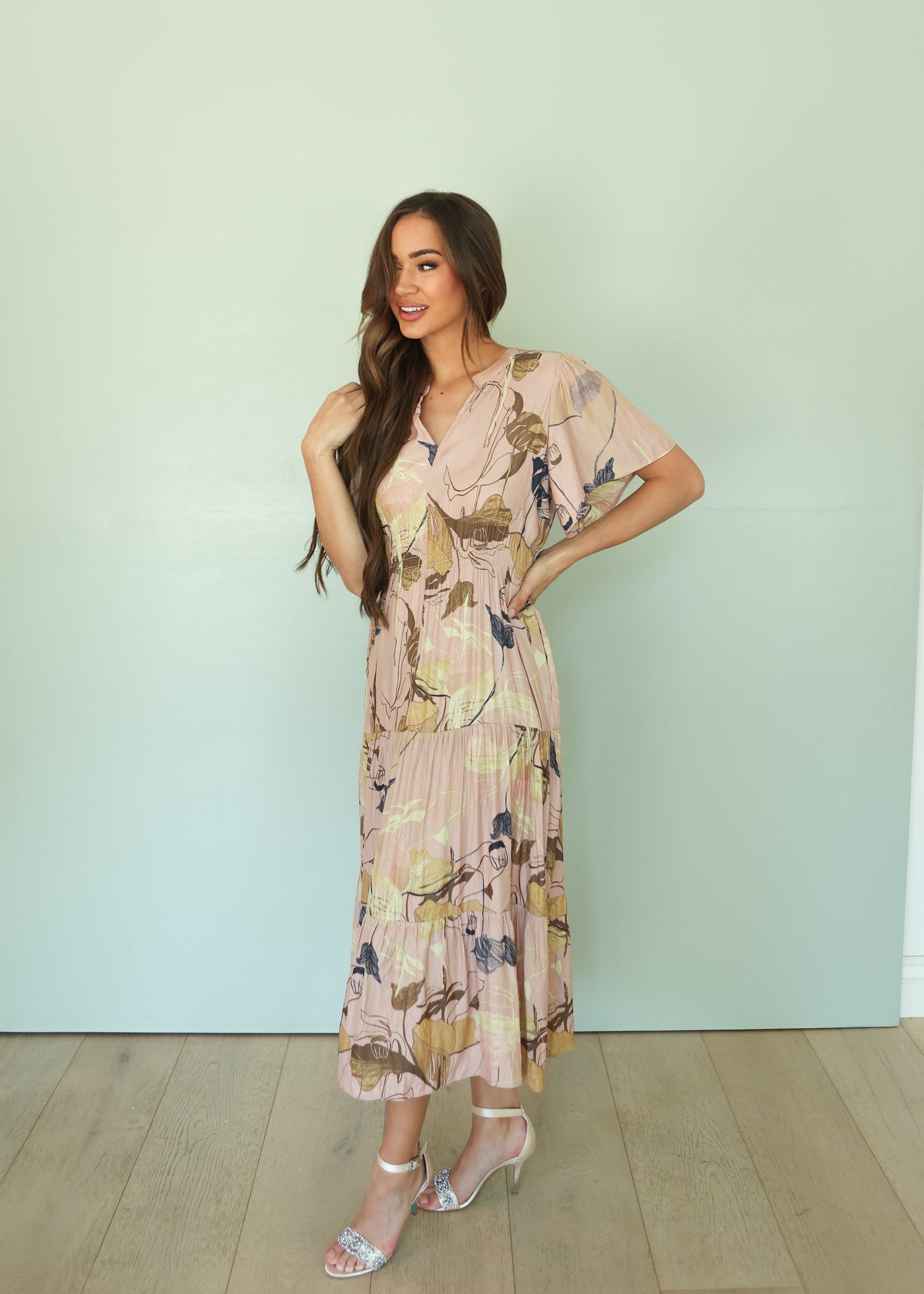 In the Garden Floral Maxi Dress - FINAL FEW - FINAL SALE