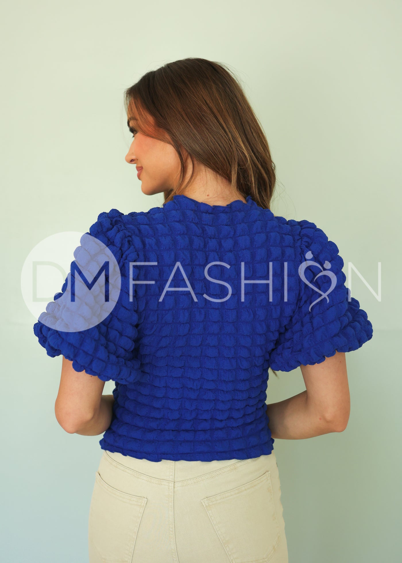 Sunday Brunch Royal Blue Top - DM Exclusive