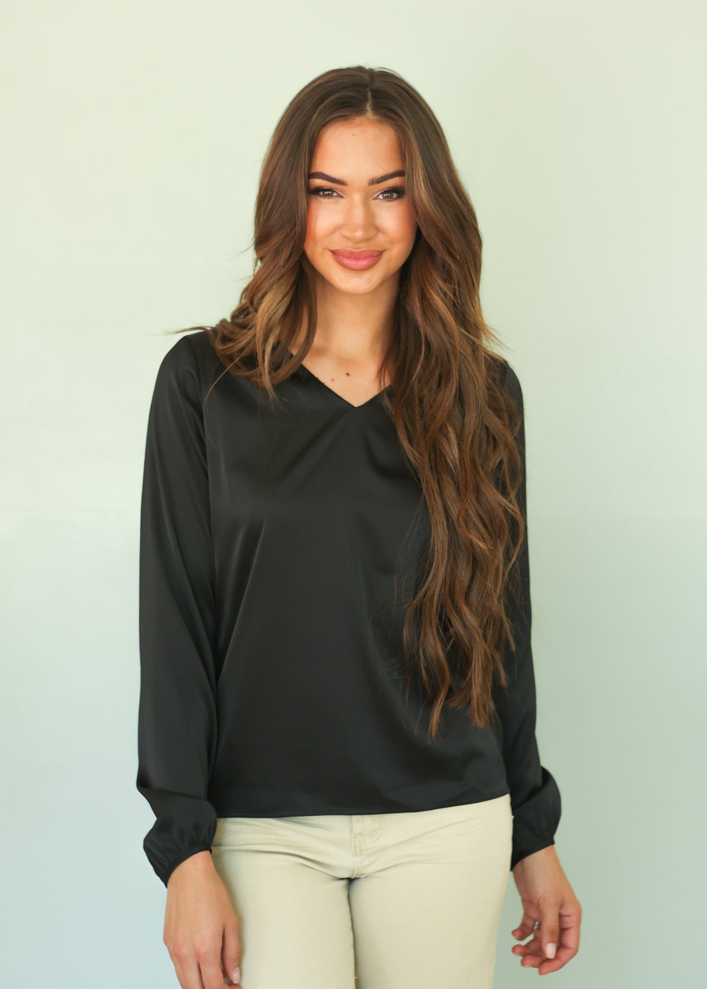 Up Town Blouse - Black - DM EXCLUSIVE