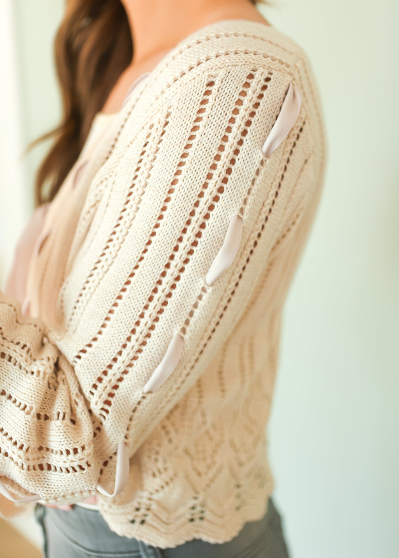 Chantilly Lace Crochet Cardigan