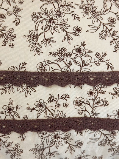 Oakleigh Brown Floral - DM Exclusive - Maternity Friendly