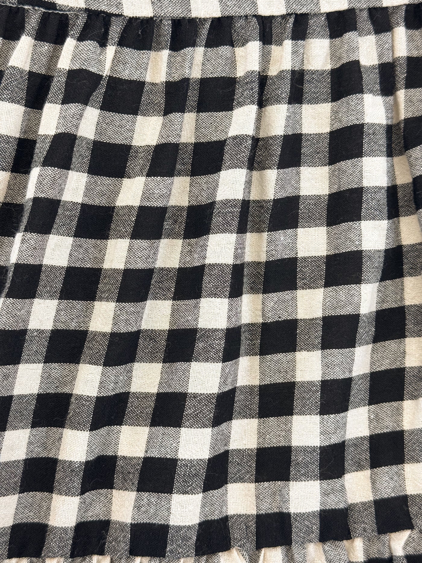 Hannah Jean Black Gingham Dress - MCO