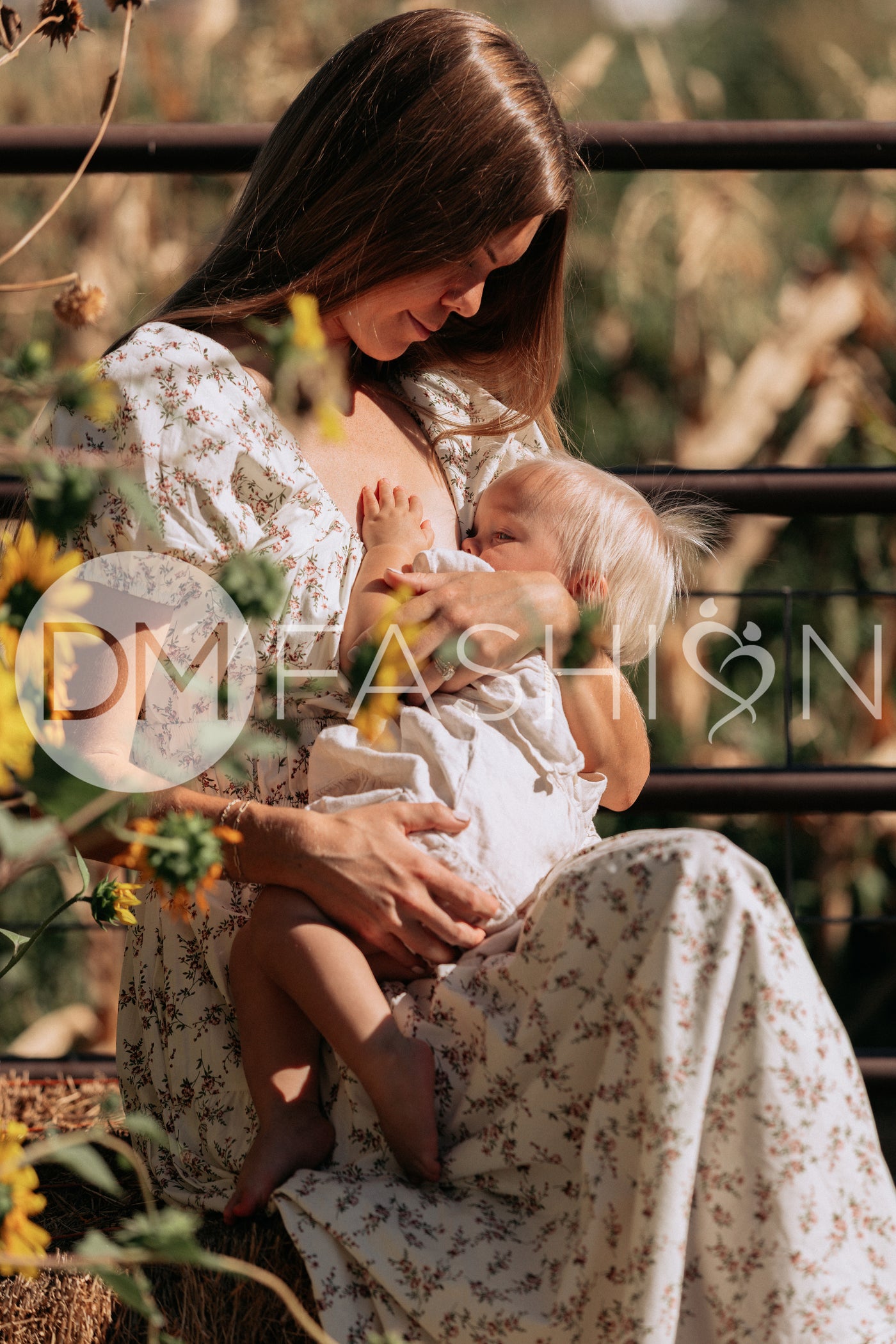 Clementine Bordeaux Arbor Floral Dress - DM Exclusive - Maternity Friendly - Nursing Friendly