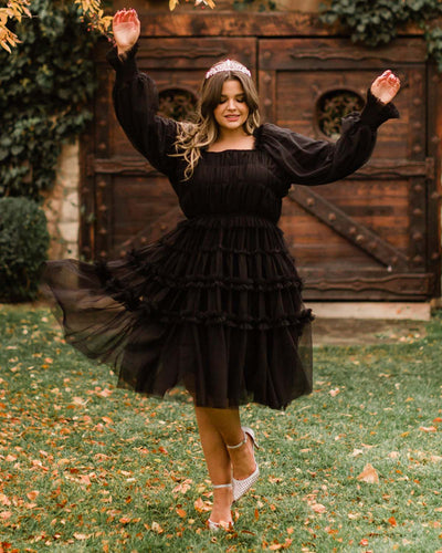 Sasha Black Dress - DM Exclusive - Maternity Friendly