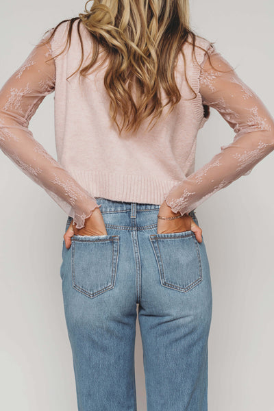 Good Luck Babe Denim Jeans