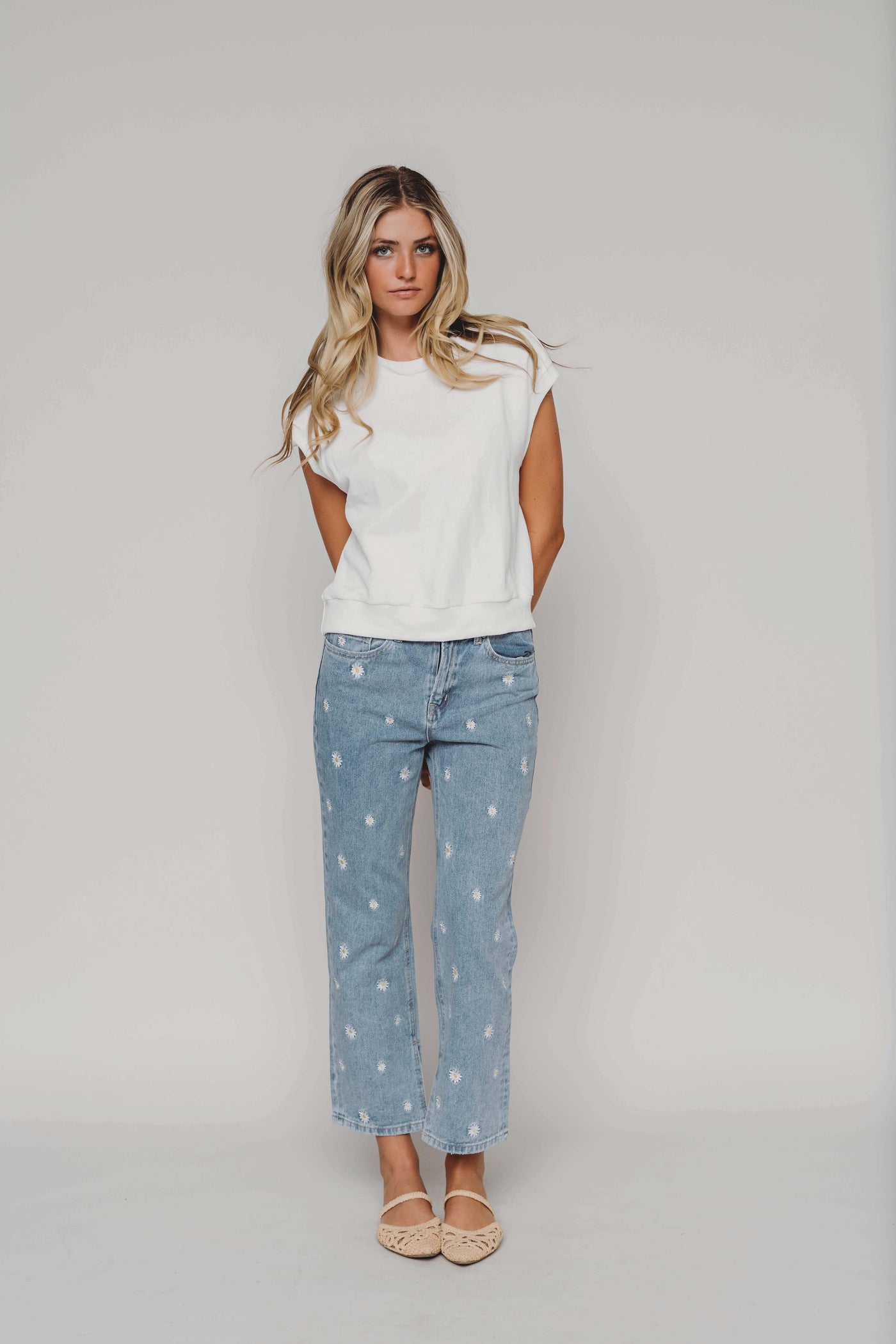 Ashley Daisy Denim Jeans