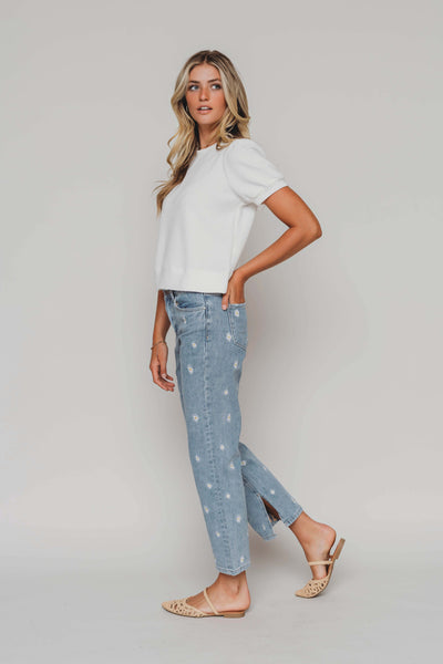 Ashley Daisy Denim Jeans