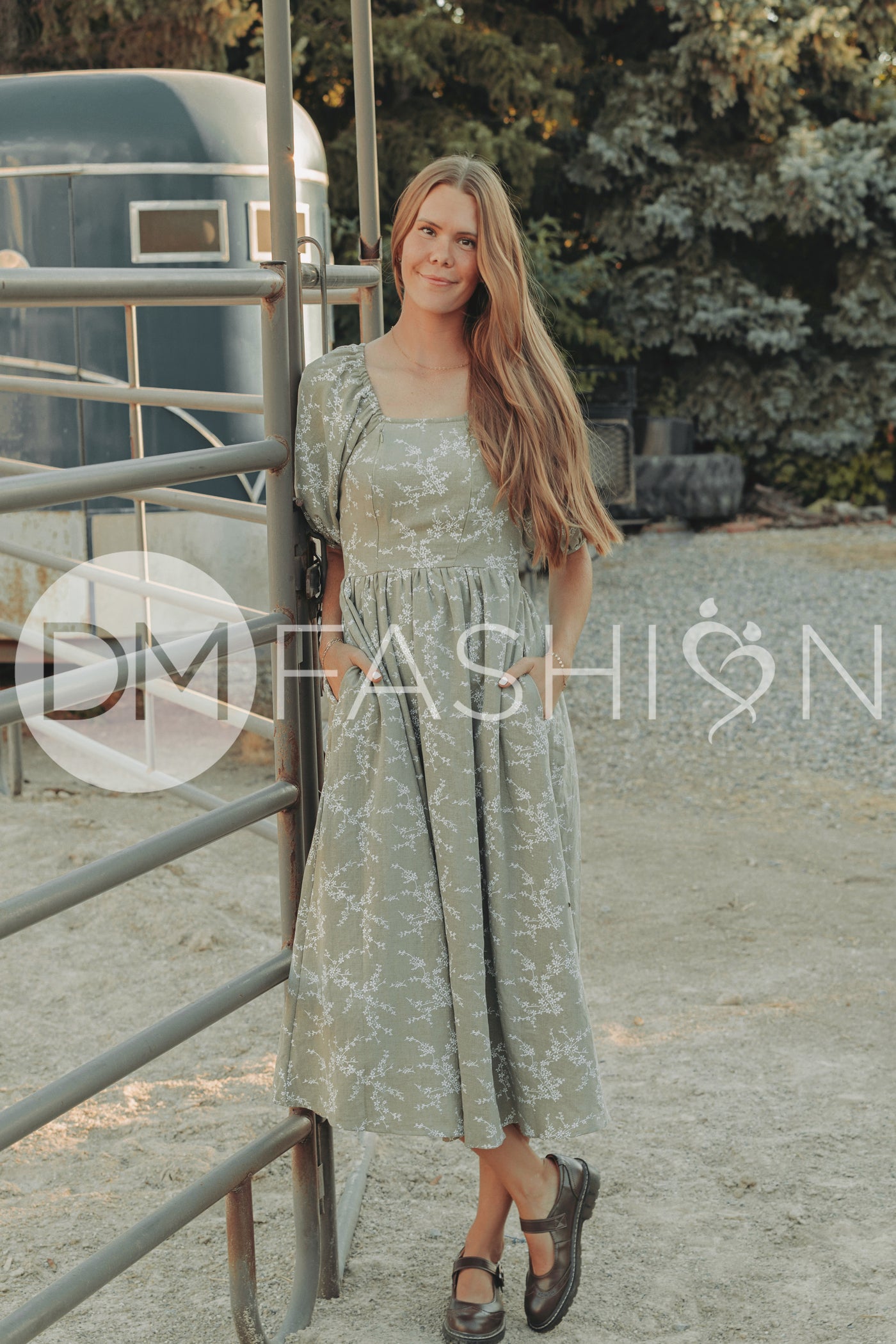 Teresa NURSING Olive Harvest - DM Exclusive - Maternity Friendly- Nursing Friendly