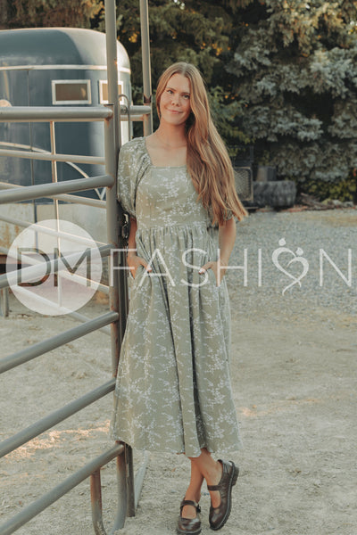 Teresa NURSING Olive Harvest - DM Exclusive - Maternity Friendly- Nursing Friendly