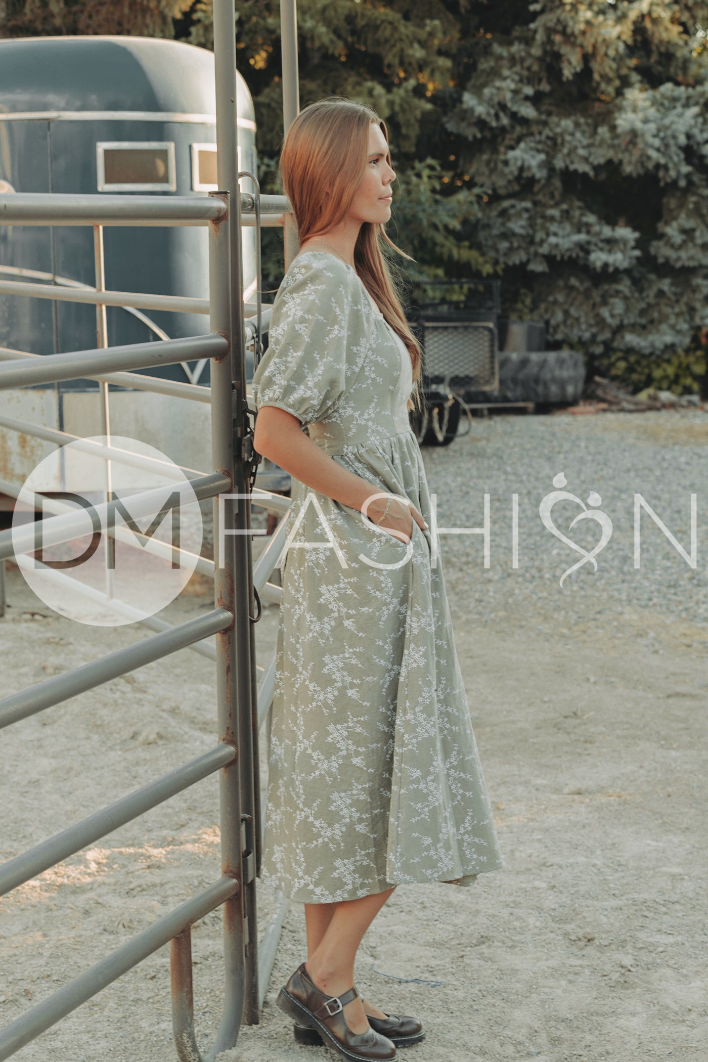 Teresa NURSING Olive Harvest - DM Exclusive - Maternity Friendly- Nursing Friendly