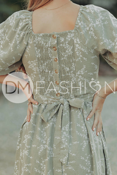 Teresa NURSING Olive Harvest - DM Exclusive - Maternity Friendly- Nursing Friendly