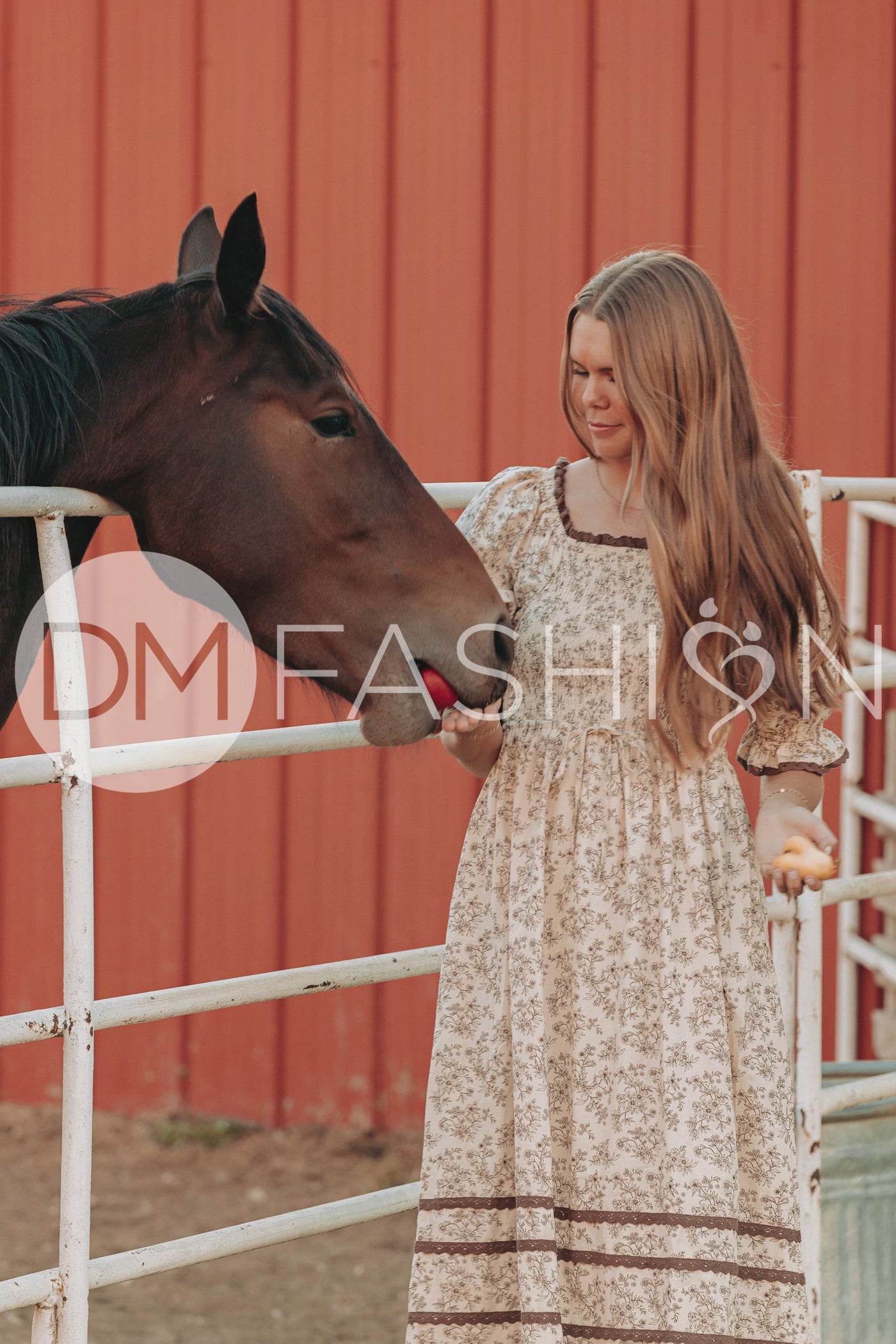Oakleigh Brown Floral - DM Exclusive - Maternity Friendly