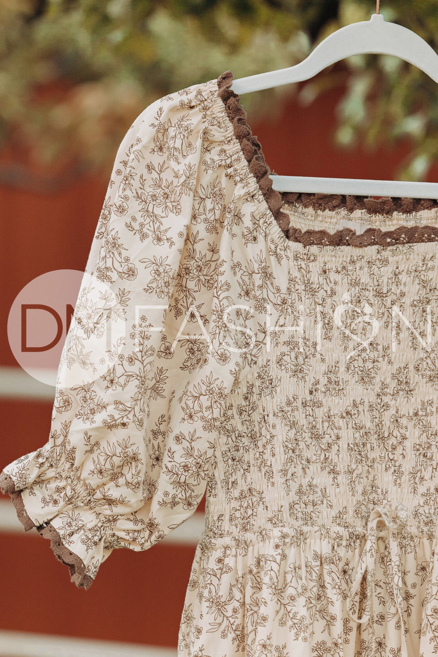 Oakleigh Brown Floral - DM Exclusive - Maternity Friendly