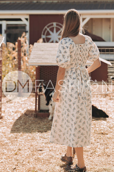 Teresa NURSING Blue Harvest - DM Exclusive - Maternity Friendly- Nursing Friendly