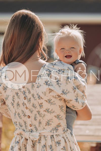 Teresa NURSING Blue Harvest - DM Exclusive - Maternity Friendly- Nursing Friendly