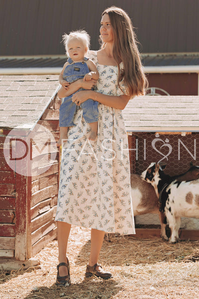 Teresa NURSING Blue Harvest - DM Exclusive - Maternity Friendly- Nursing Friendly