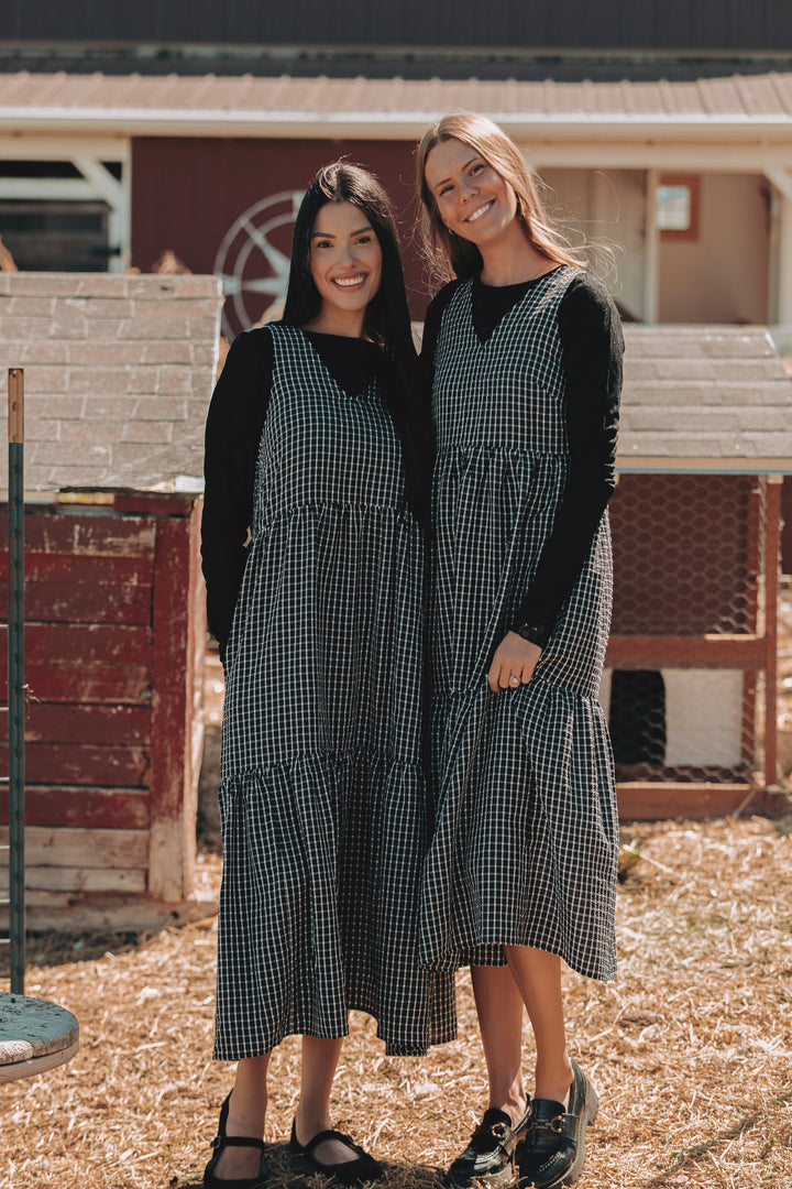 Penny Black Gingham Dress - DM Exclusive