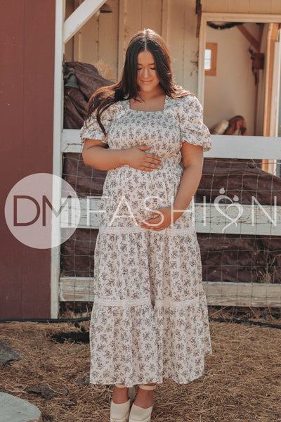 Florence Prairie Rose Dress - DM Exclusive - Maternity Friendly