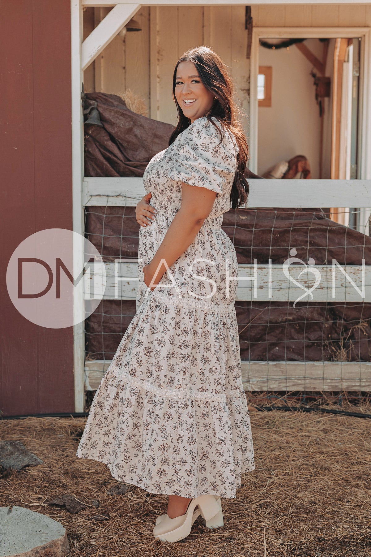 Florence Prairie Rose Dress - DM Exclusive - Maternity Friendly XXS Florence Prairie Rose Dress - DM Exclusive - Maternity Friendly XXS