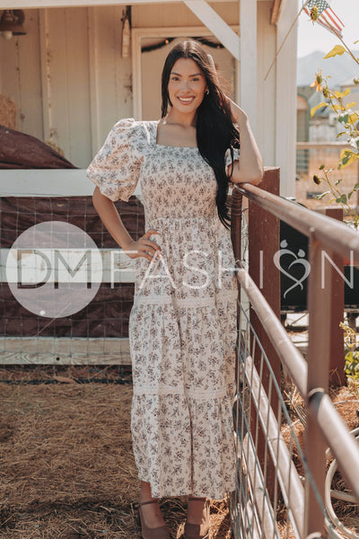 Florence Prairie Rose Dress - DM Exclusive - Maternity Friendly