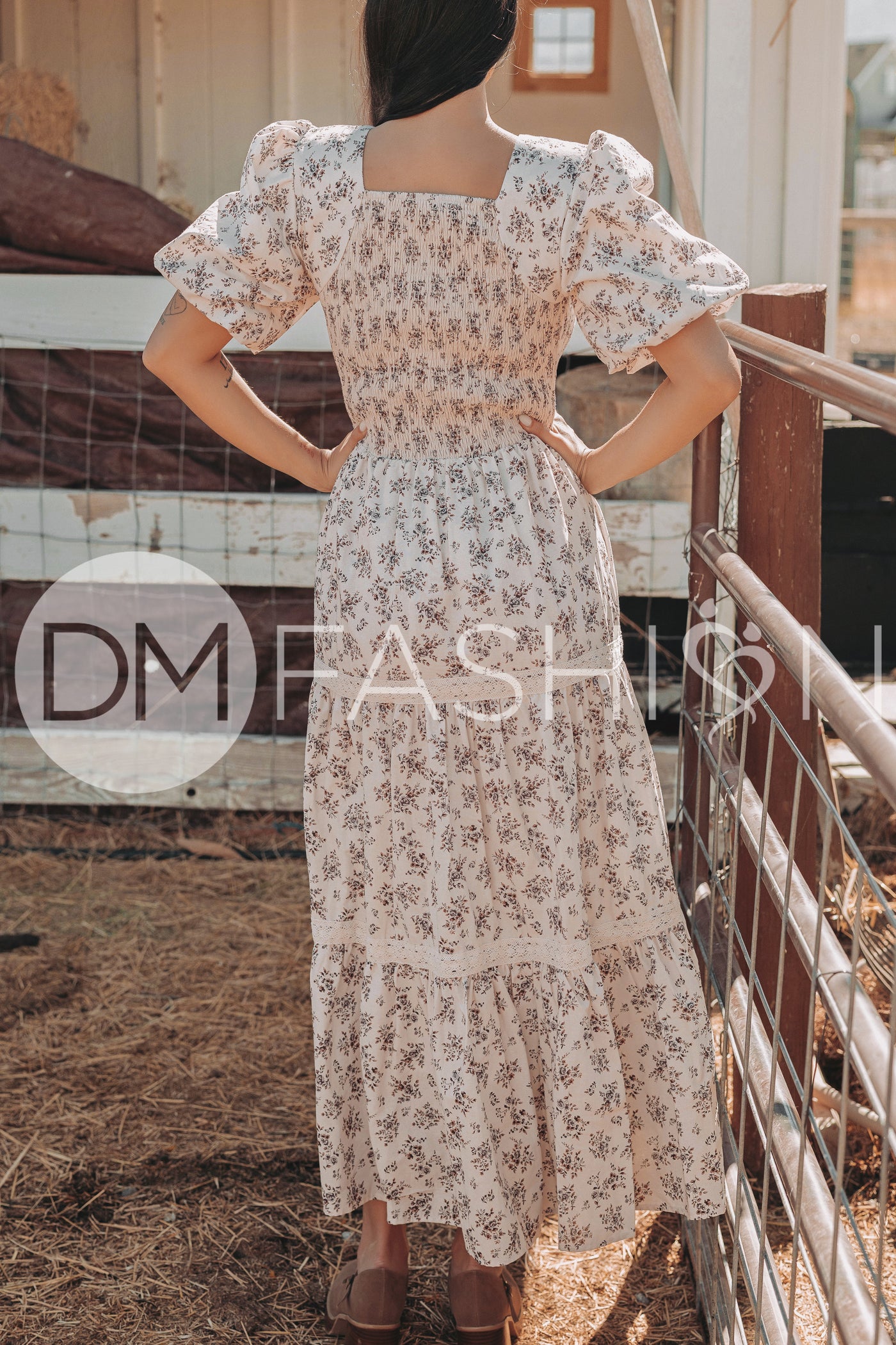 Florence Prairie Rose Dress - DM Exclusive - Maternity Friendly
