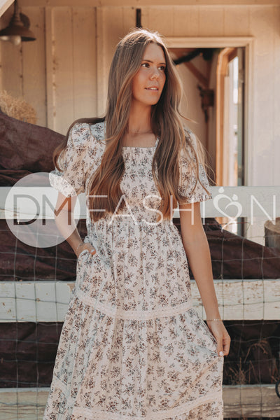 Florence Prairie Rose Dress - DM Exclusive - Maternity Friendly