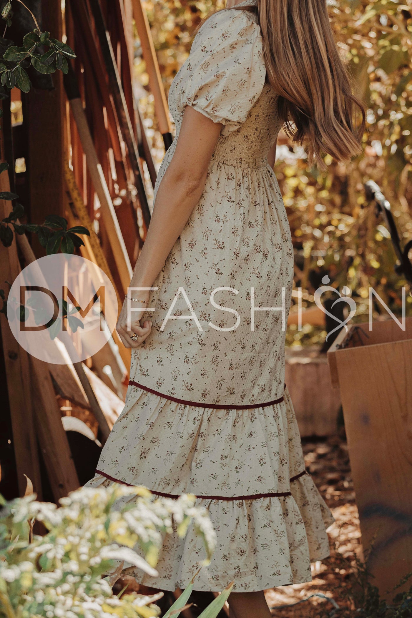 Annabelle Olive Orchard Dress - DM Exclusive -Maternity Friendly