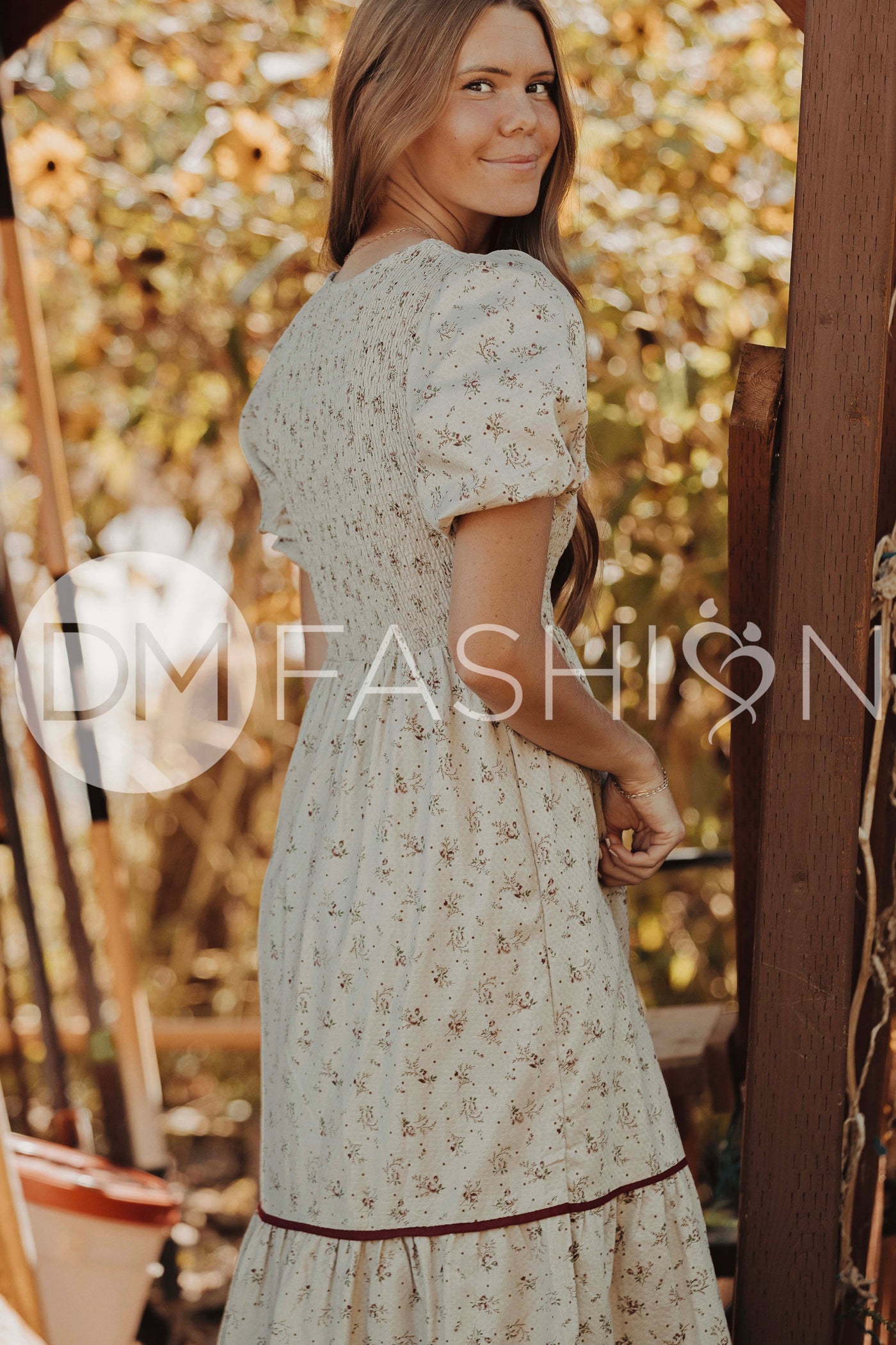 Annabelle Olive Orchard Dress - DM Exclusive -Maternity Friendly