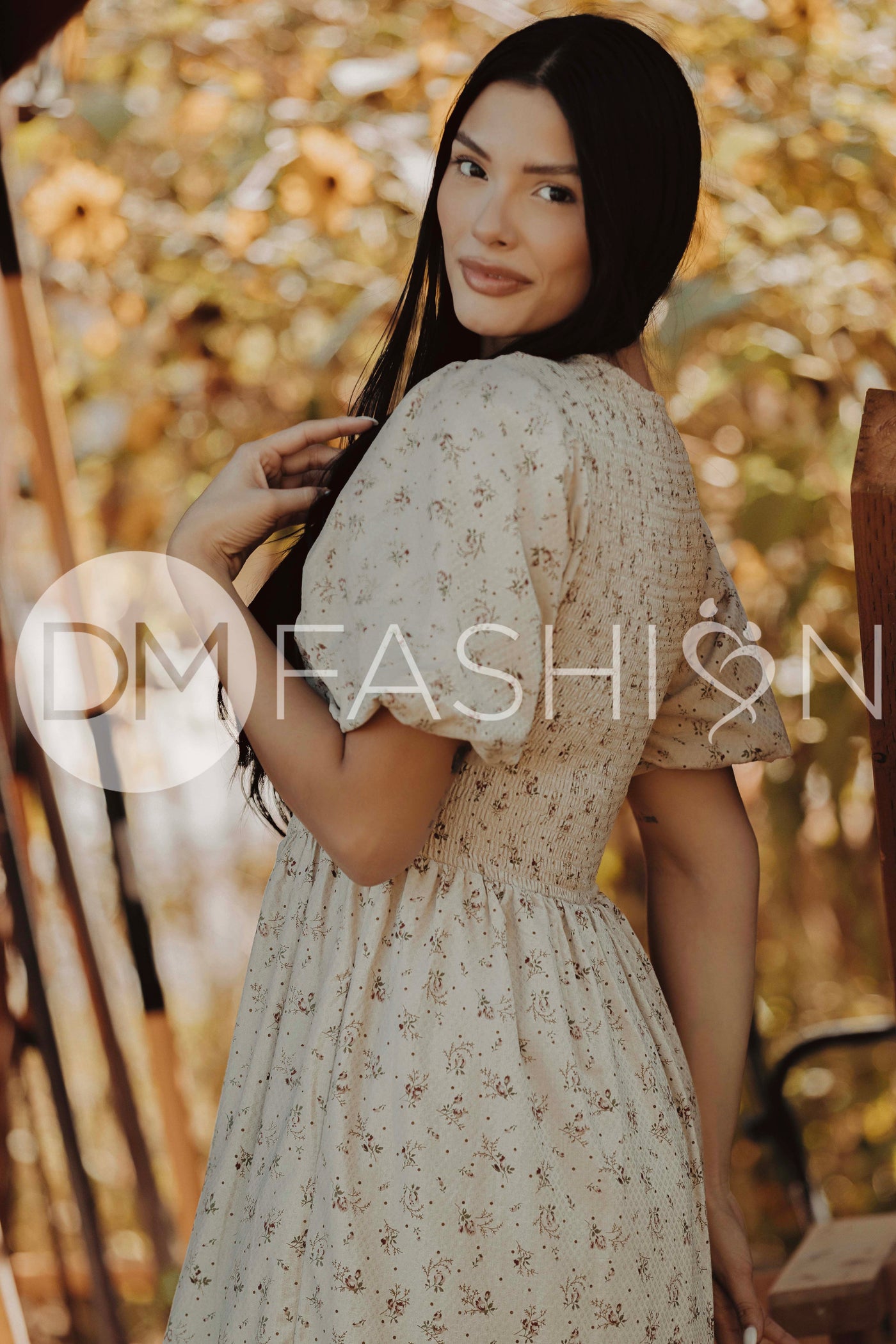 Annabelle Olive Orchard Dress - DM Exclusive -Maternity Friendly
