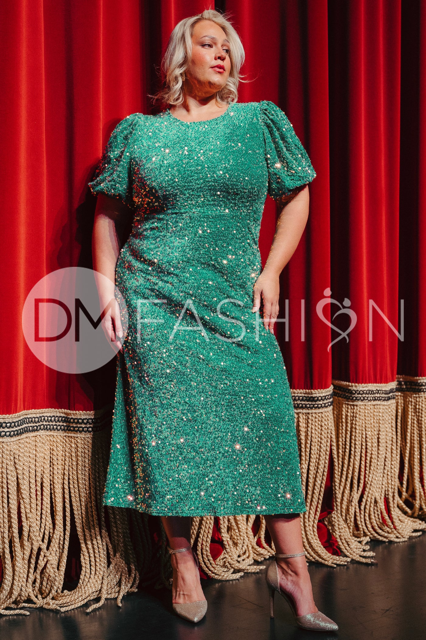 Kate Paris Green Dress - DM Exclusive - Maternity Friendly