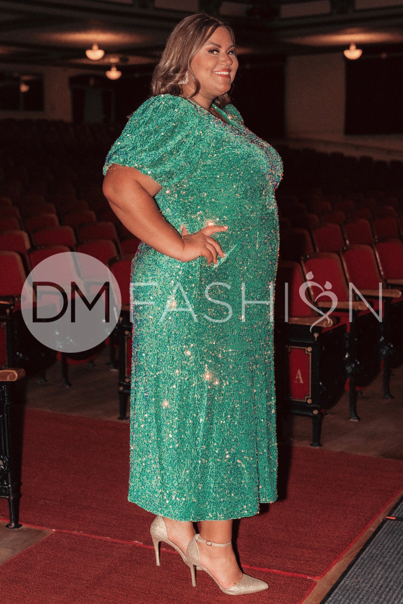 Kate Paris Green Dress - DM Exclusive - Maternity Friendly