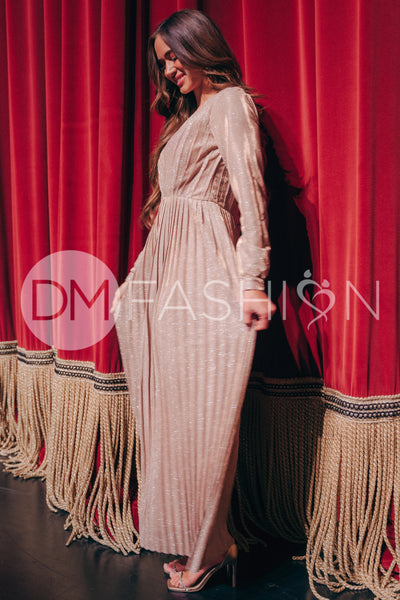 Tiana Rose Gold Gown - DM Exclusive