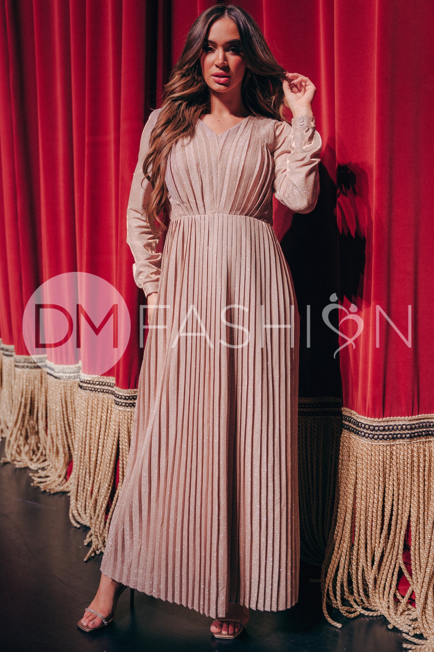 Tiana Rose Gold Gown - DM Exclusive