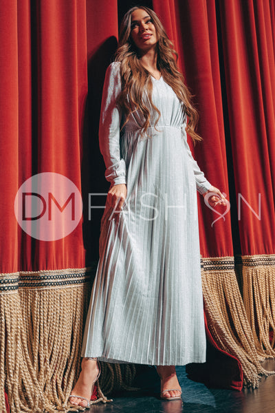 Tiana Silver Gown - DM Exclusive