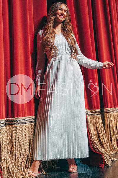 Tiana Silver Gown - DM Exclusive