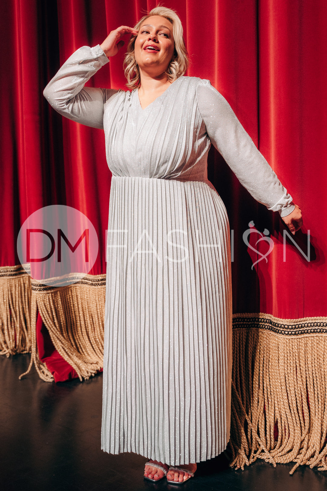 tiana silver dress Tiana Silver Gown - DM Exclusive