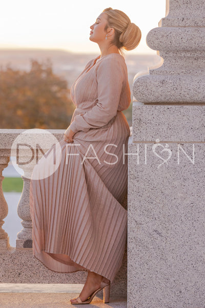 Tiana Rose Gold Gown - DM Exclusive