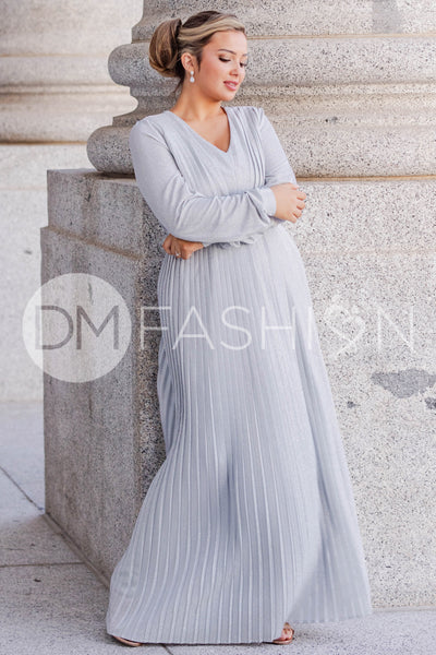 Tiana Silver Gown - DM Exclusive