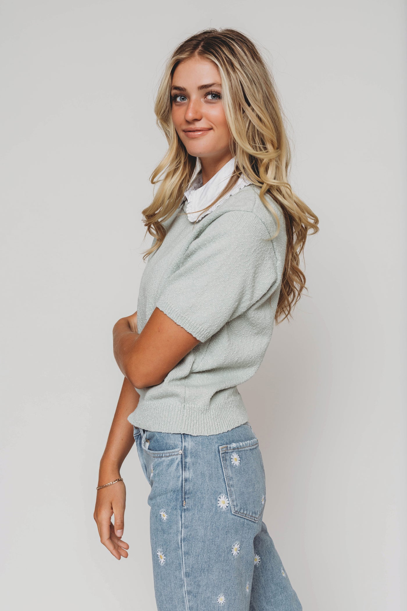 Heritage Dusty Sage Sweater