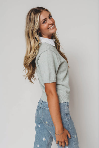 Heritage Dusty Sage Sweater