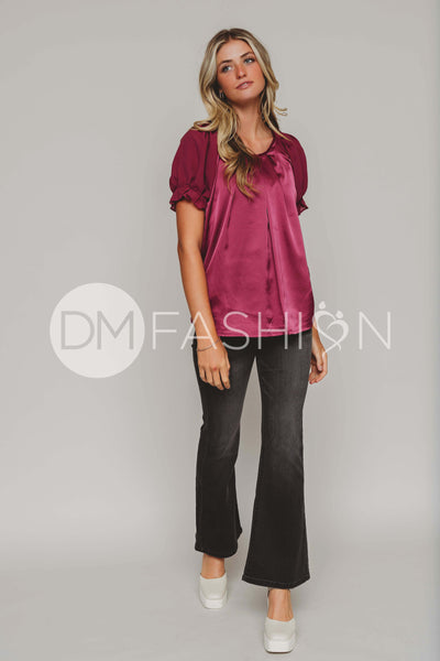 Hey Darling Mulberry Top - DM Exclusive